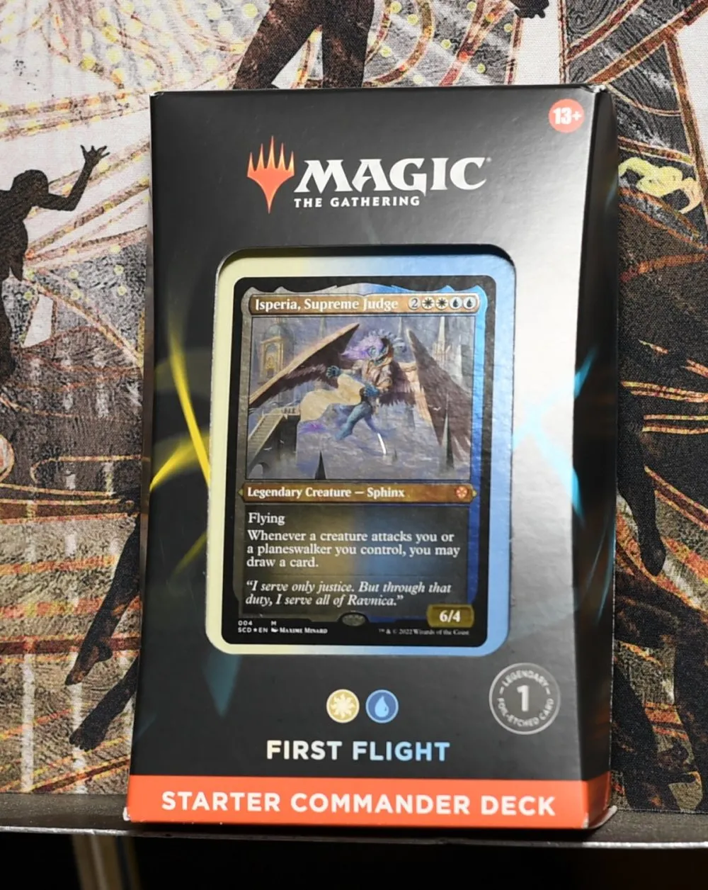 First Flight Precon Commander Deck Isperia, Supreme Judge sealed