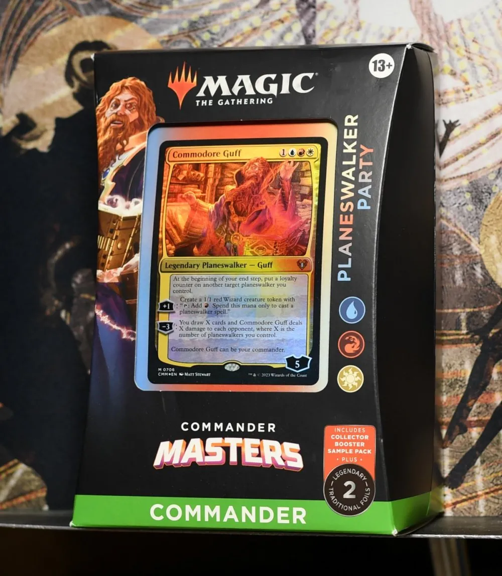 Planeswalker Party Precon Commander Deck Commodore Guff sealed