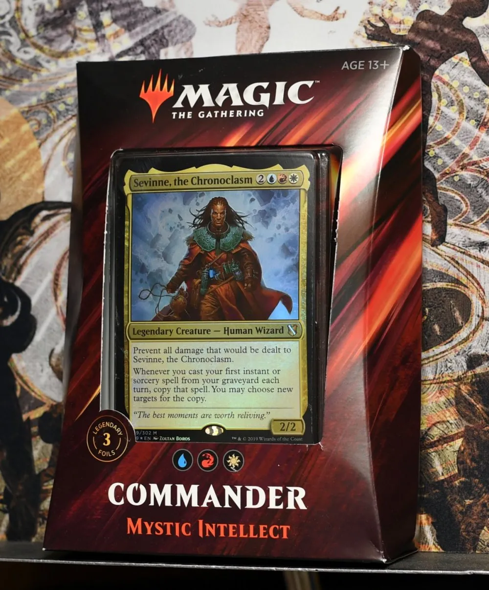 Mystic Intellect Precon Commander Deck Sevinne, the Chronoclasm sealed