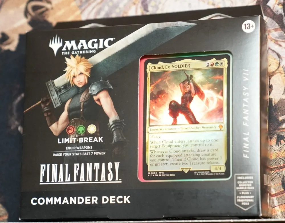 Limit Break Final Fantasy Precon Commander Deck Clou, Ex-SOLDIER sealed