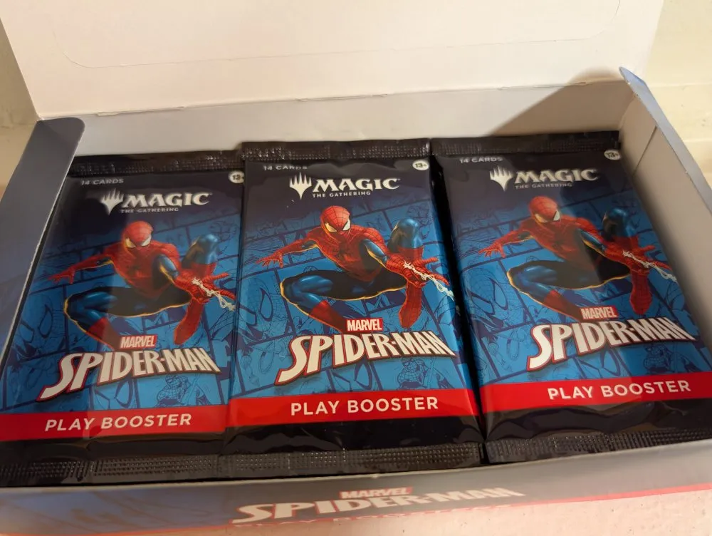 Spider-Man Sealed Packs