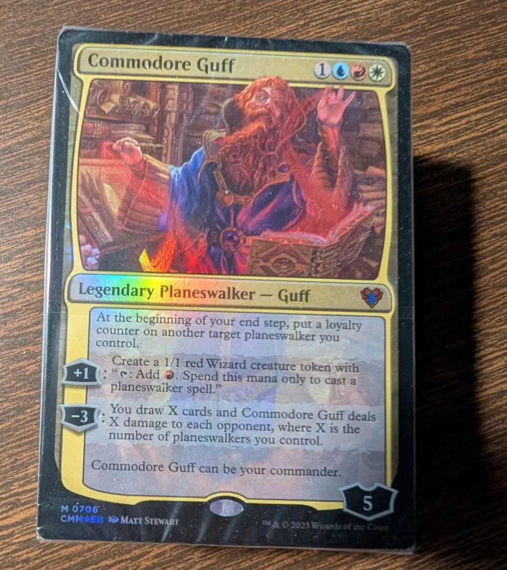Planeswalker Party - Commodore Guff Deck Sealed Commander Deck no box