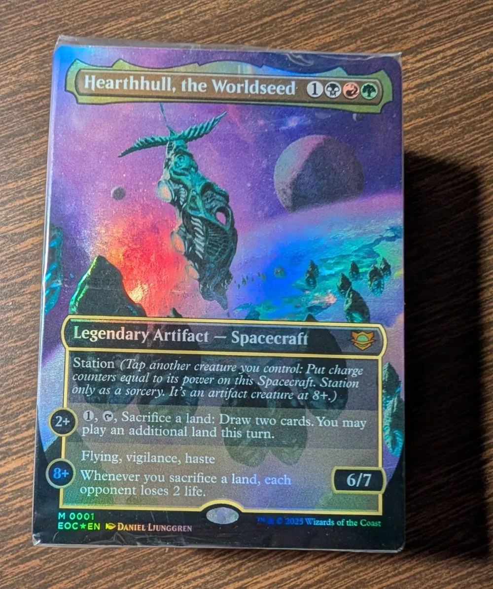 World Shaper - Hearthhull, the Worldseed New Sealed Commander Deck - no box