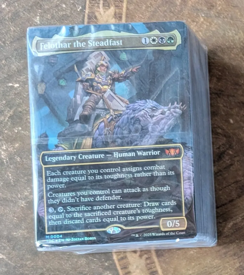 Abzan Armor Precon Commander Deck Felothar the Steadfast *sealed no box*