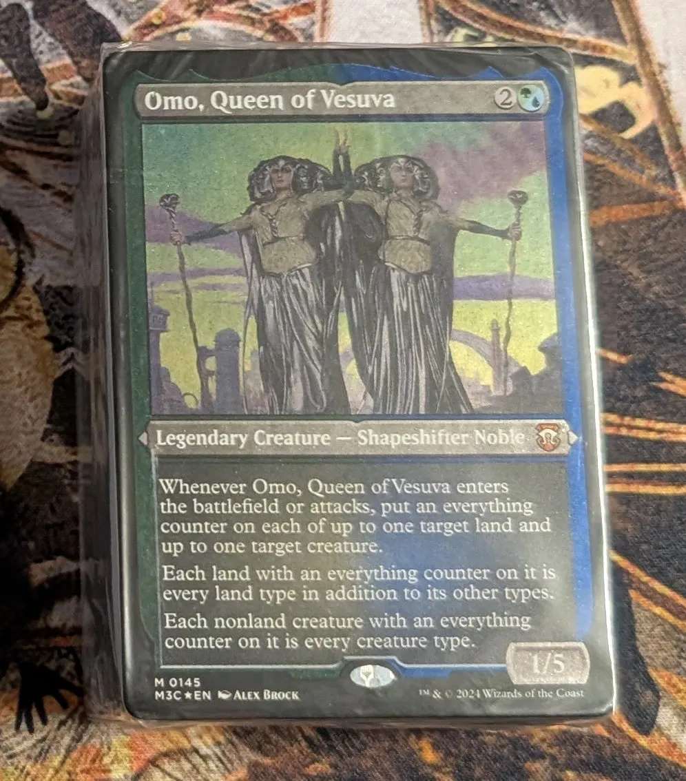 Tricky Terrain Precom Commander Deck Omo, Queen of Vesuva *sealed no box*