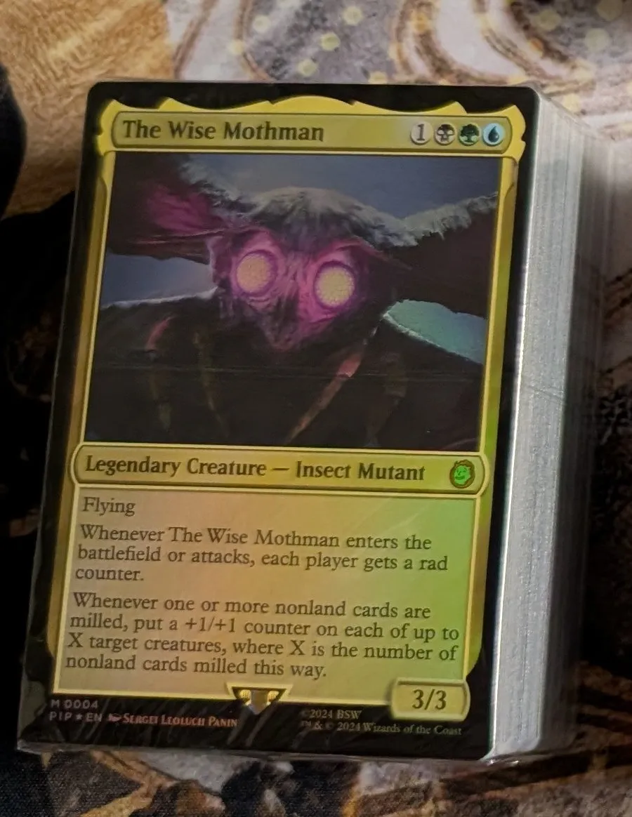 Mutant MenacePrecon Commander Deck The Wise Mothman *sealed no box*