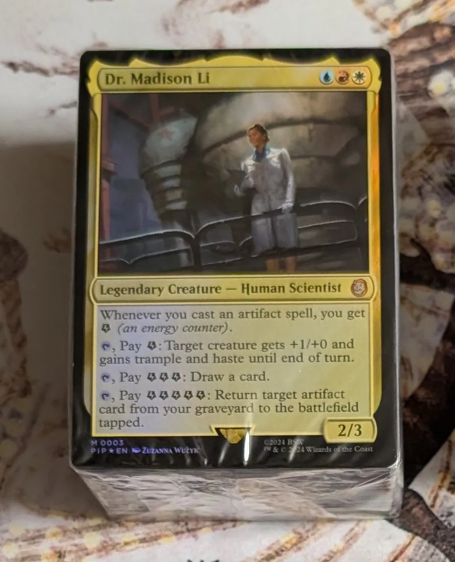 Science! Precon Commander Deck Dr. Madison Li *sealed no box*